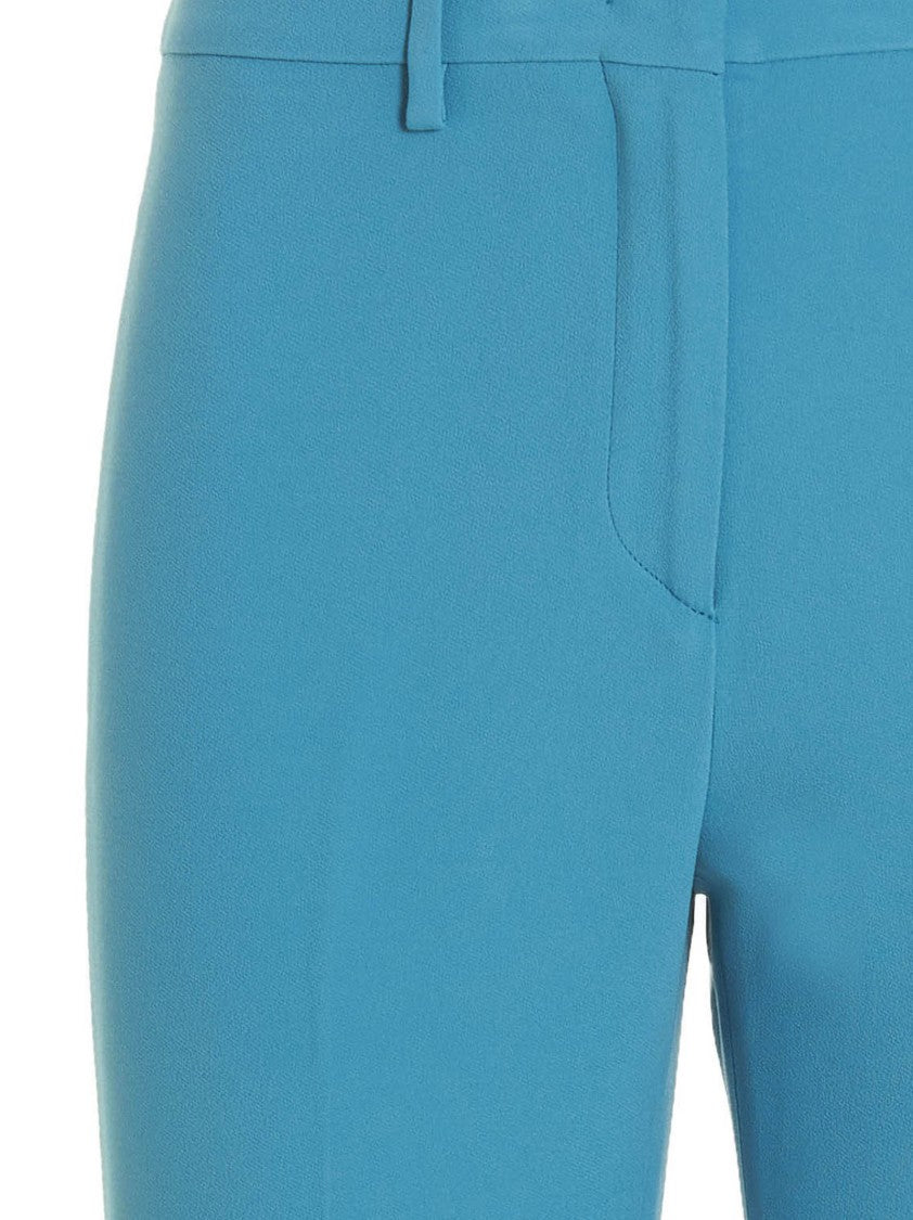 Etro Pleated Viscose Blend Tailored Pants