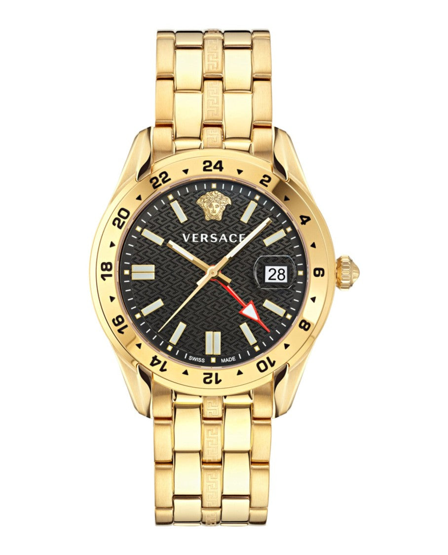 Versace Greca Time Gmt Watch