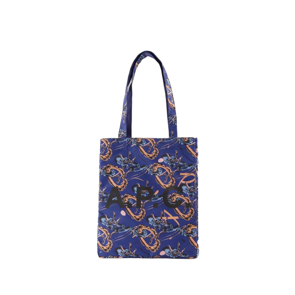 A.P.C. Lou Reversible Shopper Bag - Synthetic - Blue