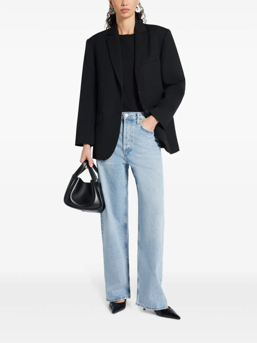 Agolde Light Blue Straight-Leg Jeans