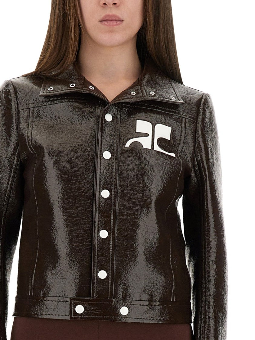 Courrèges "Reedition" Vinyl Jacket