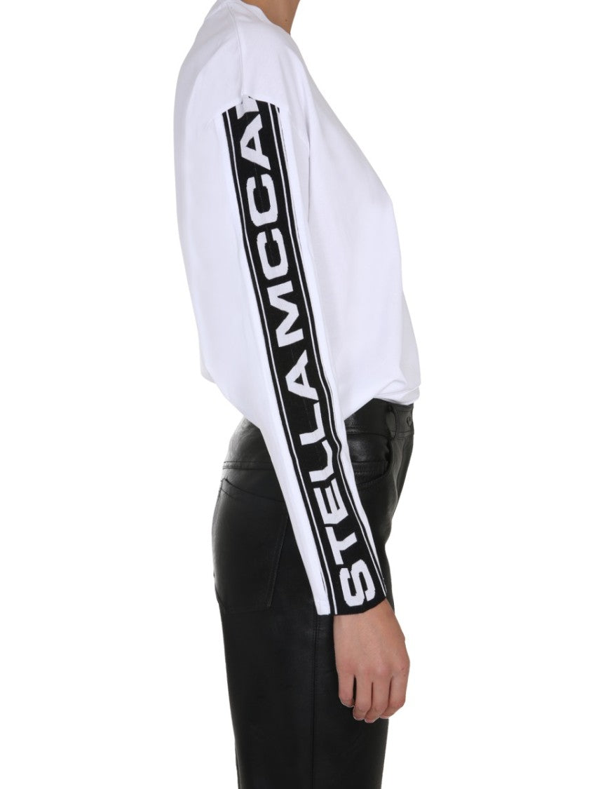 Stella Mccartney Long-Sleeve Round Neck T-Shirt