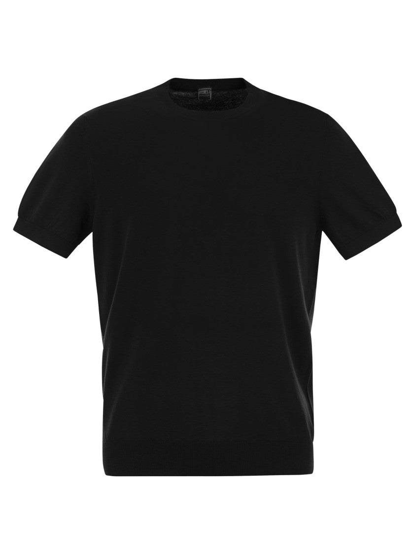 Fedeli Garment-Dyed Organic Cotton Crew-Neck T-Shirt