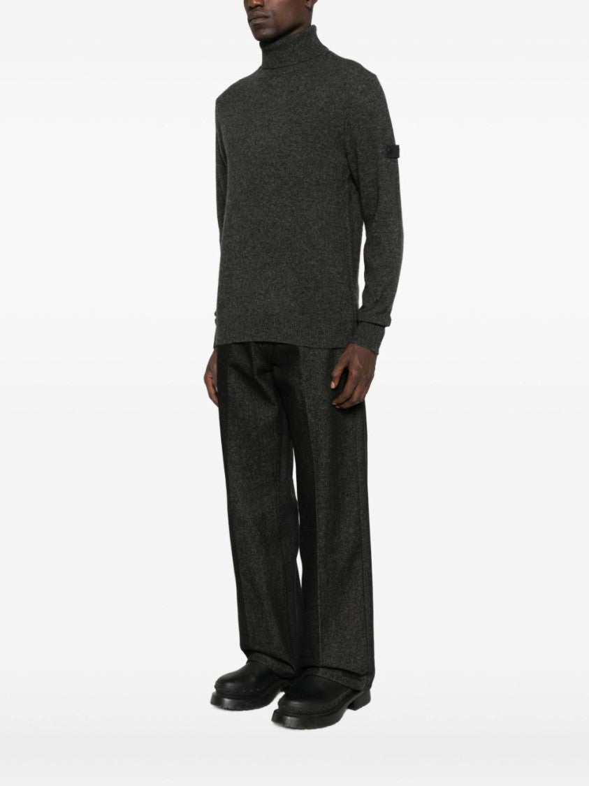 Peuterey Dark Grey Finely Knit Sweater