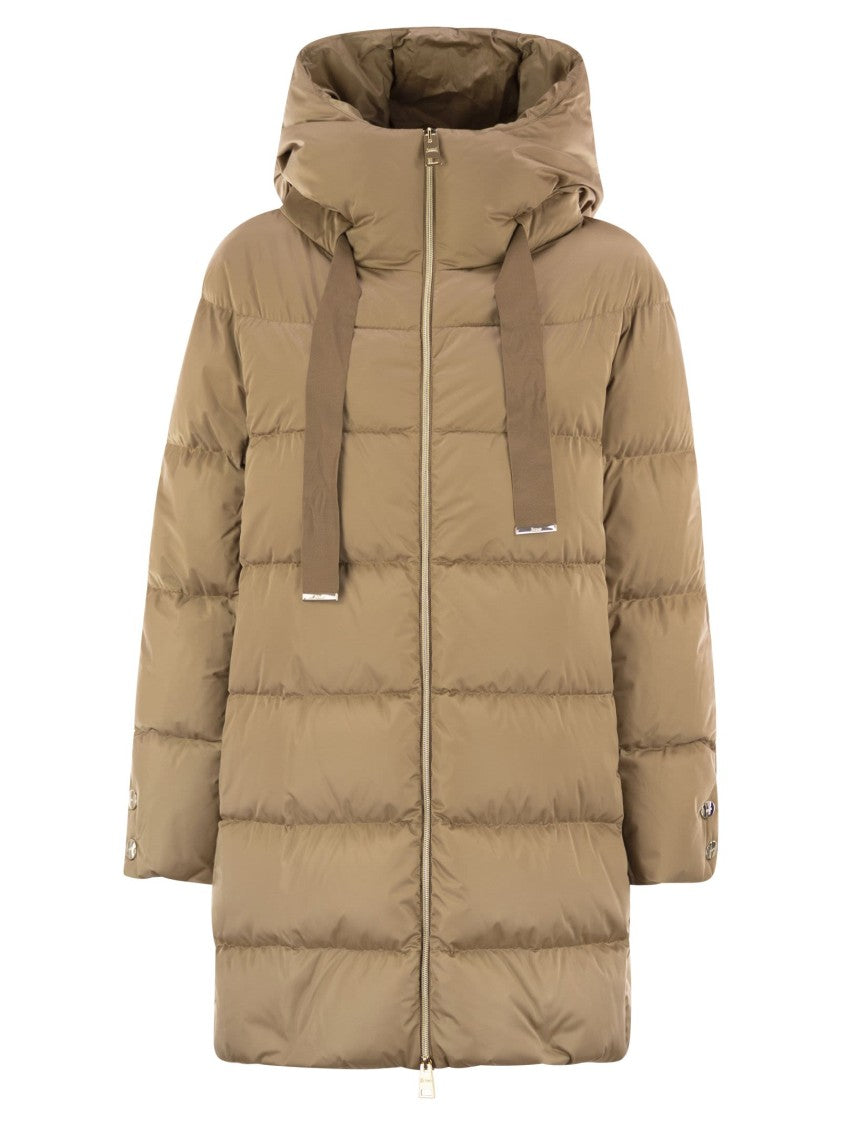 Herno A-Shape Down Jacket With Hood