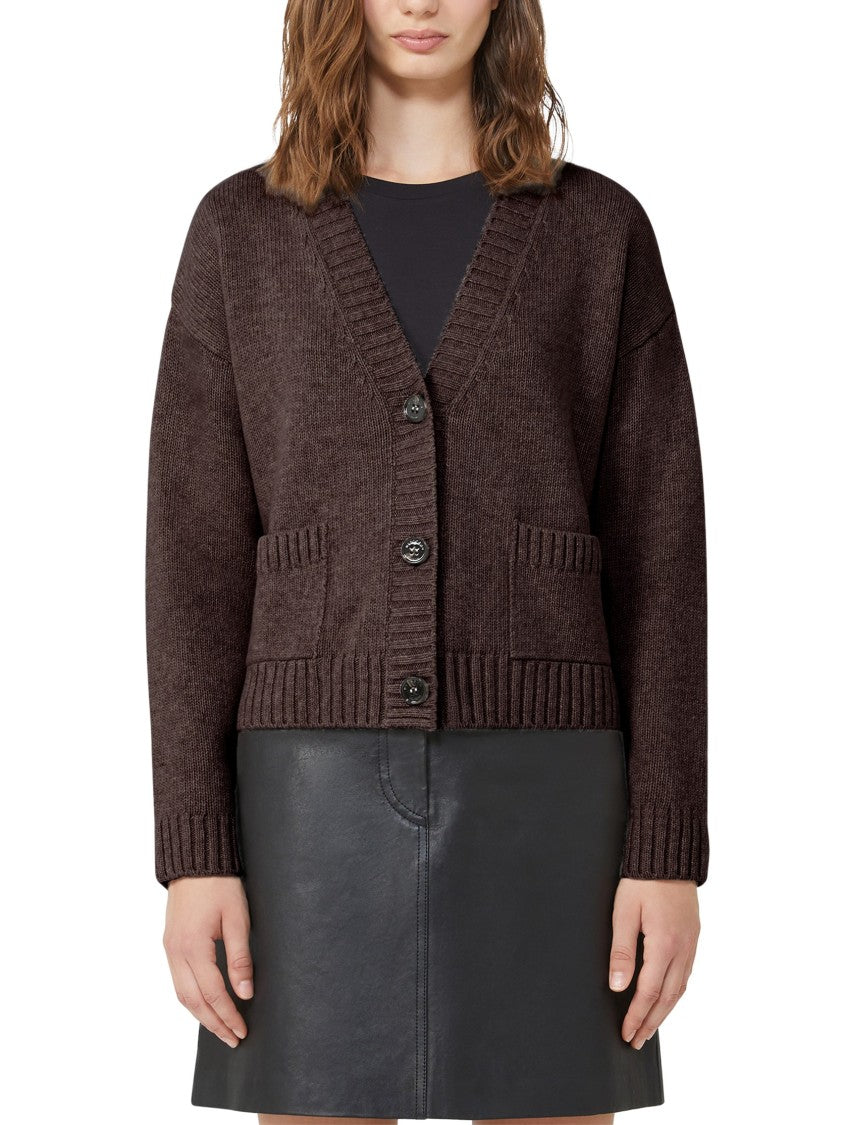 Max Mara Virgin Wool Sweater With Timeless Knit Pattern