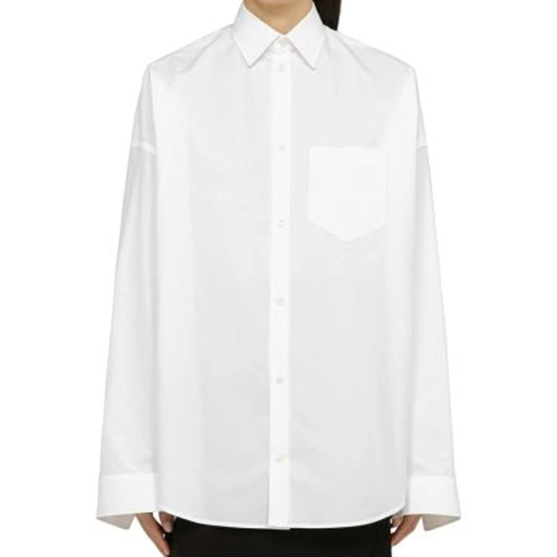 Balenciaga Poplin Oversize Shirt