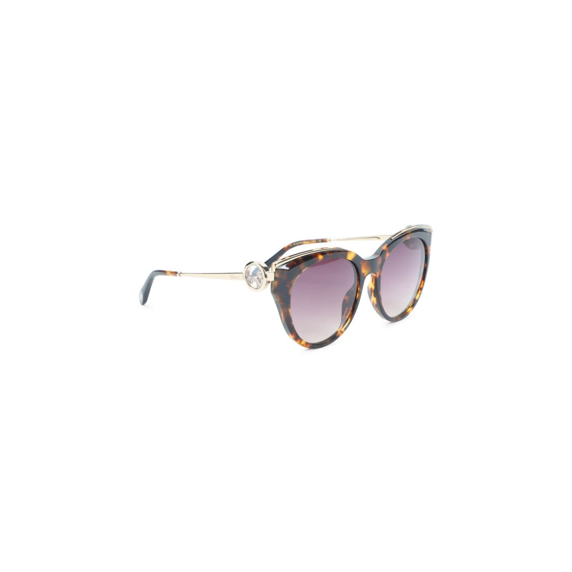 Chopard Chic Cat-Eye Sunglasses With Tortoiseshell Pattern