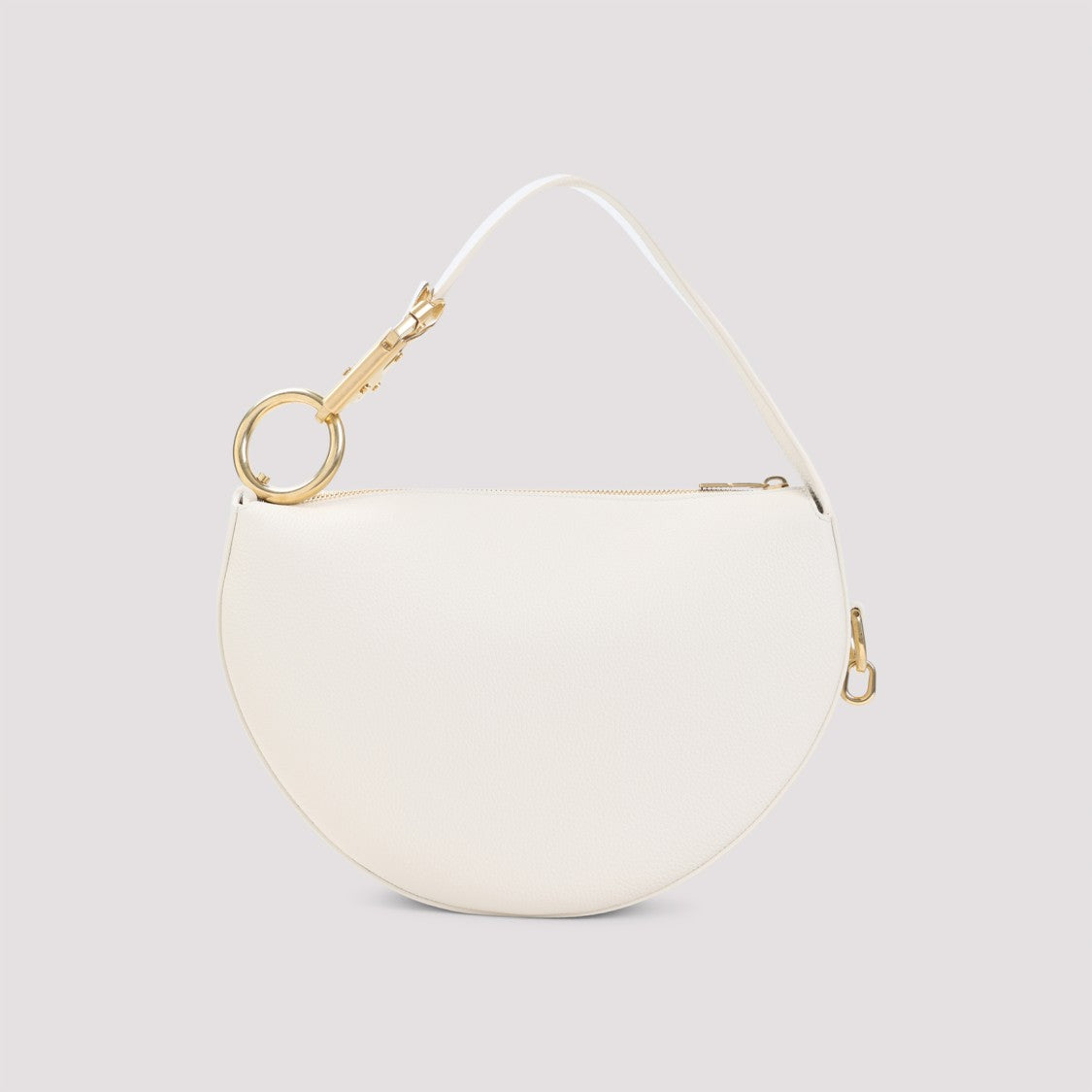 Burberry Soap White Leather Junior Knight Bag