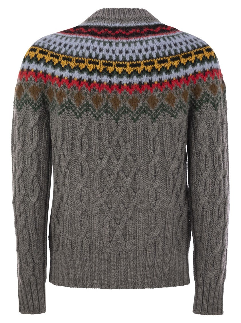 Moncler Grenoble Wool And Alpaca Jumper