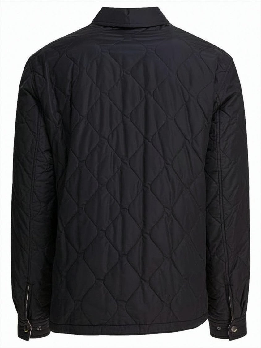 Burberry Reversible Quilted Jacket With Classic Check