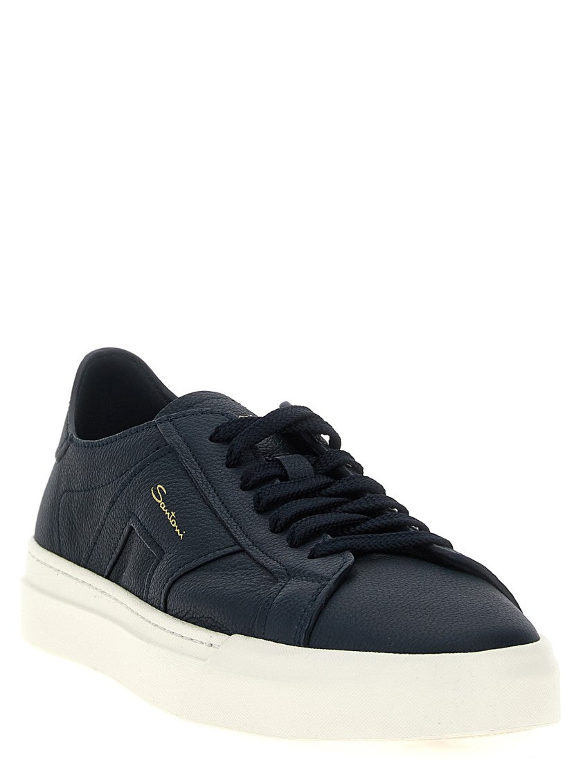 Santoni 'Double Buckle' Sneakers