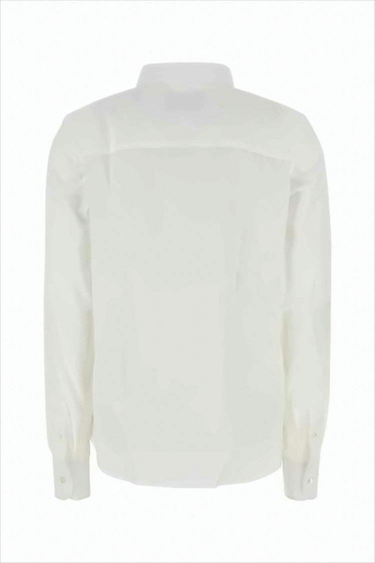 Ami Classic White Button-Up Shirt With Tailored Fit