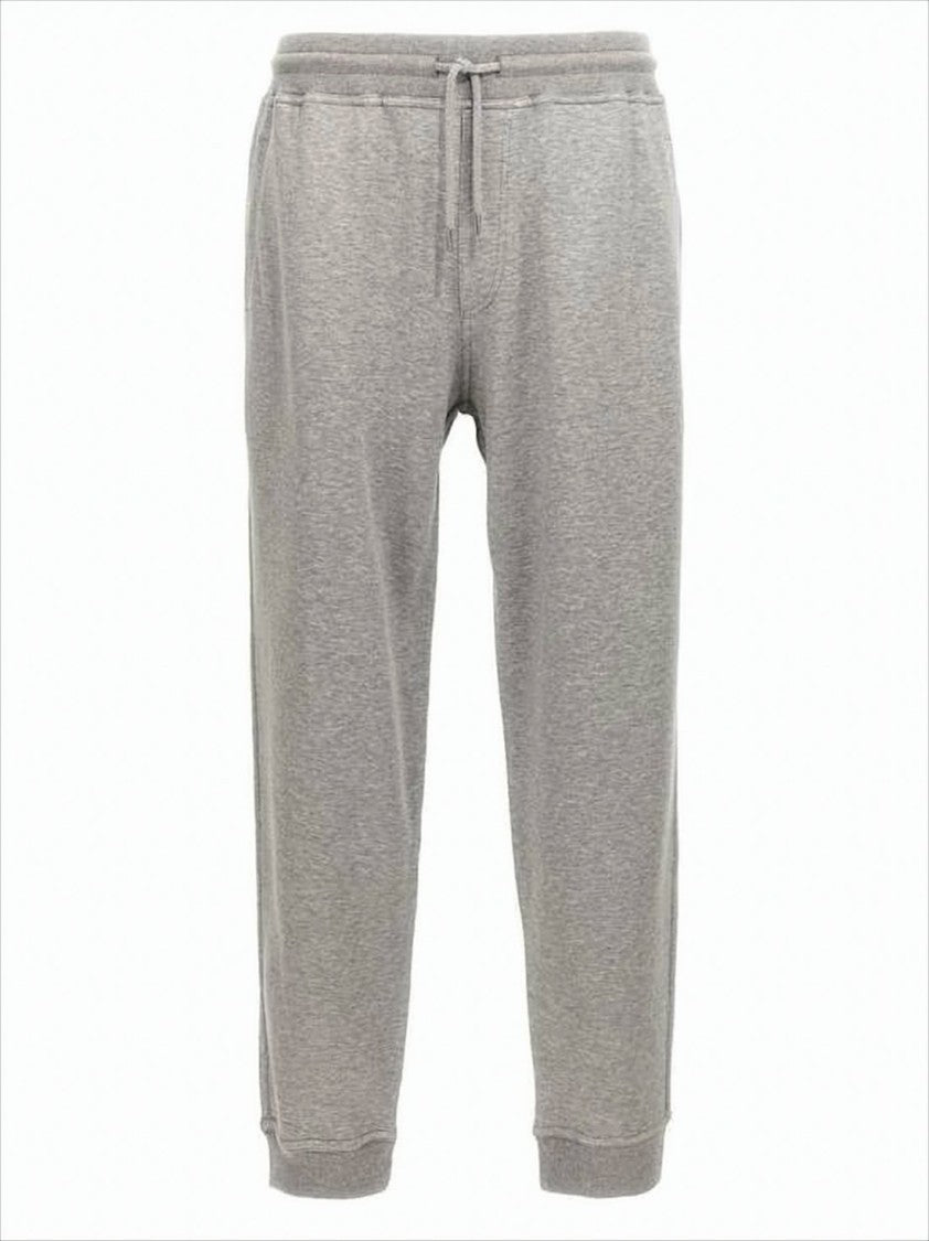Brunello Cucinelli Heathered Grey Jogger Pants