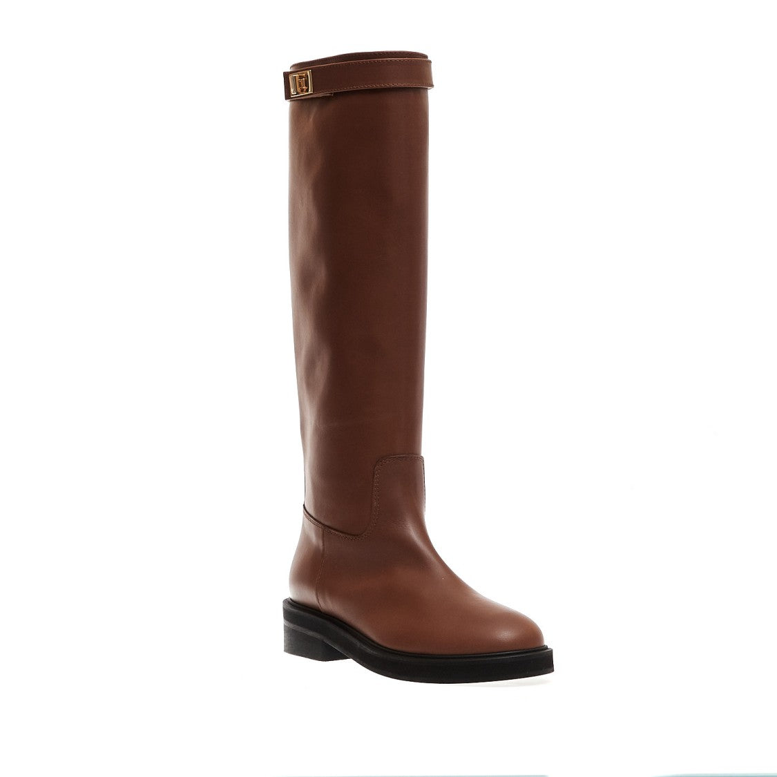 Via Roma 15 Leather Boot Leather Strap