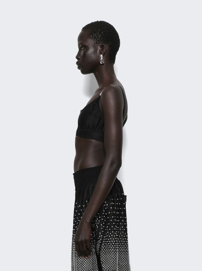 Rabanne Haut Bra Top Black