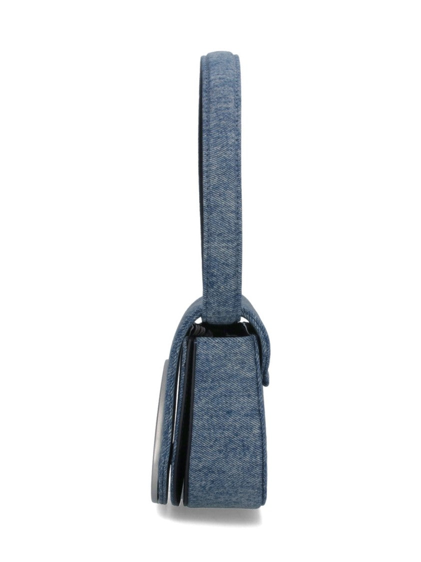 Diesel "1Dr" Shoulder Bag – Blue Denim