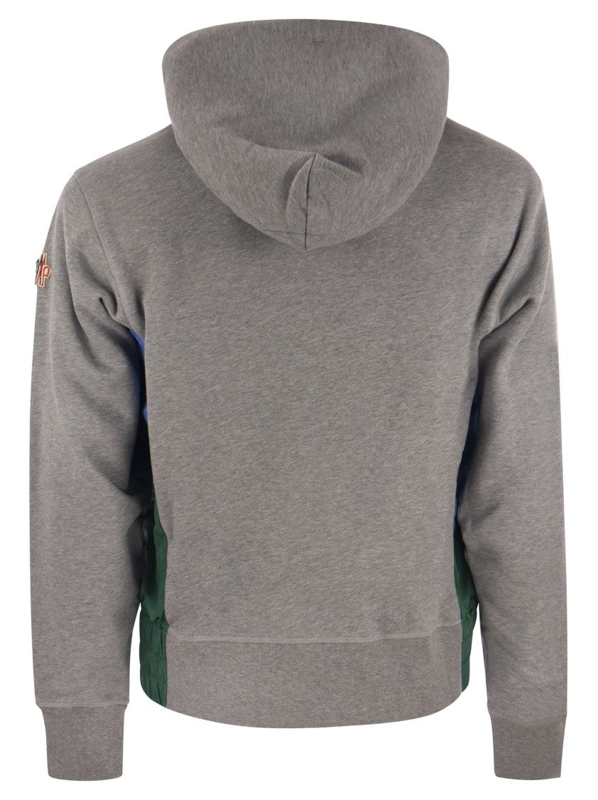 Moncler Grenoble Embroidered Logo Hoodie
