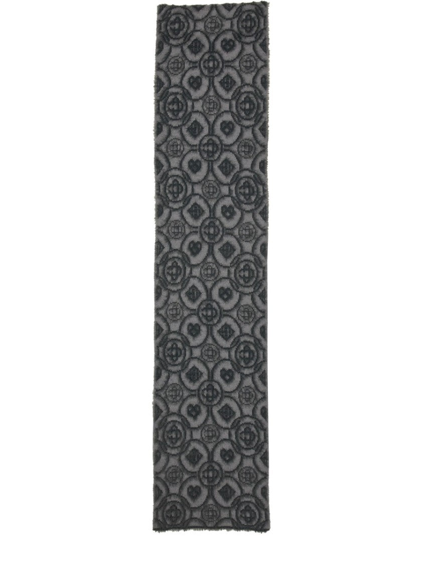 Casablanca Monogram "Fluffy" Scarf