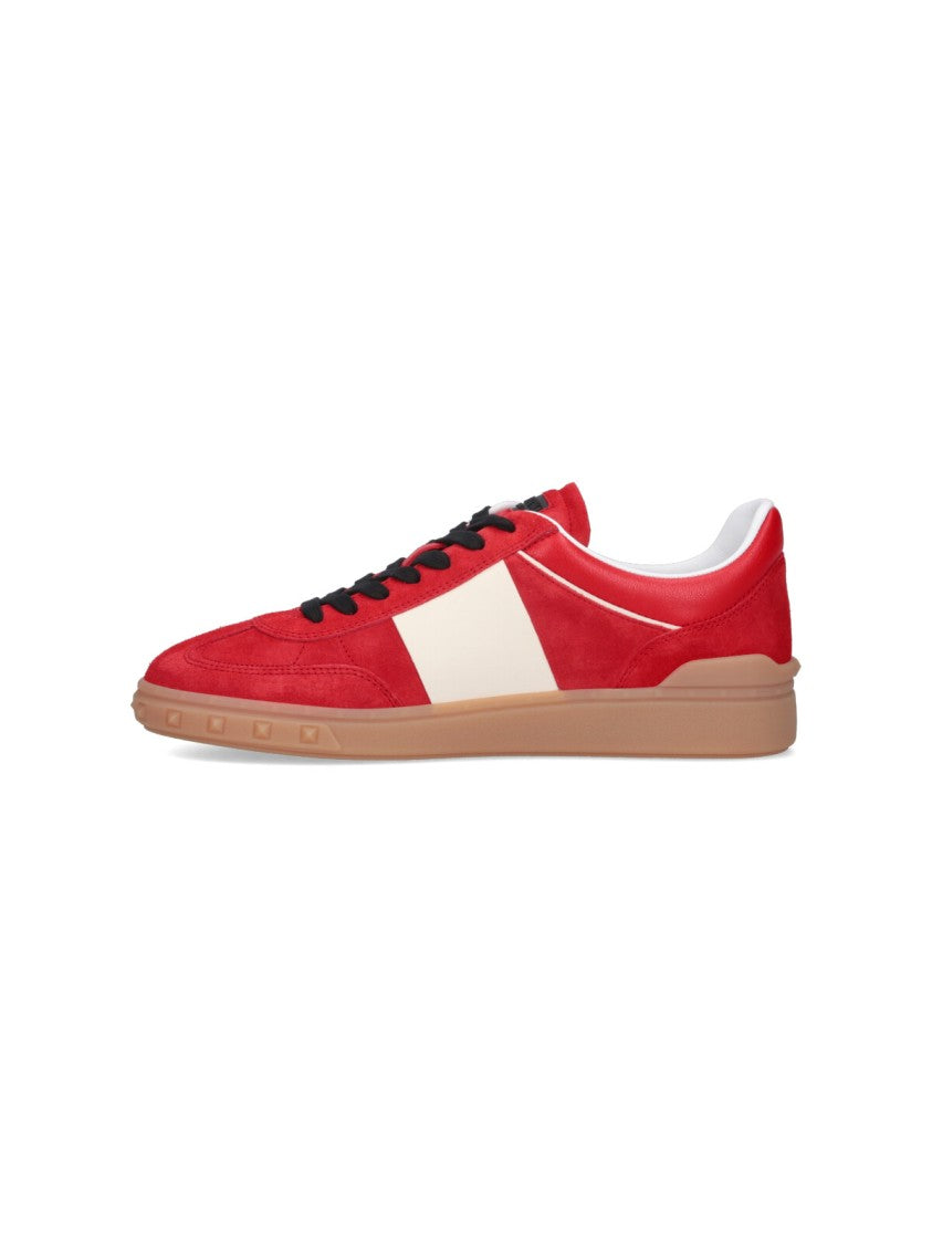 Valentino Garavani "Upvillage" Low-Top Sneakers – Red