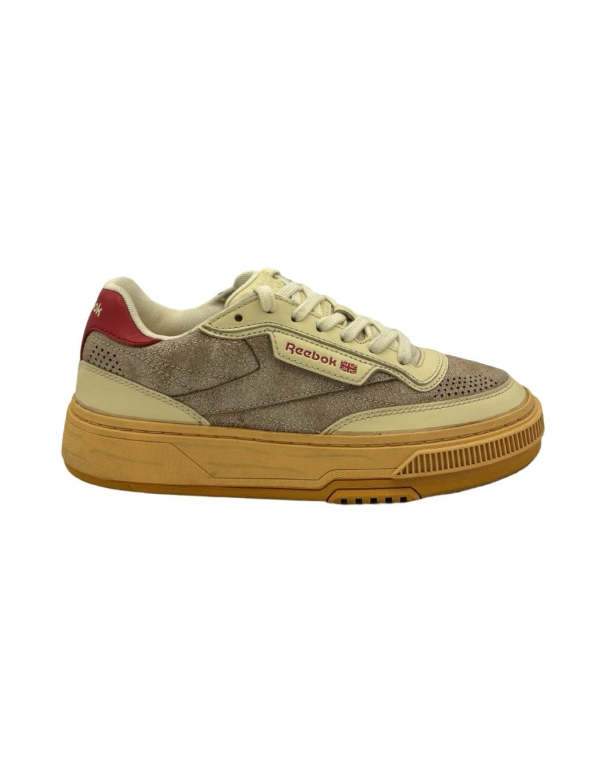 Reebok Club C Ltd Worn Out Red Sneakers