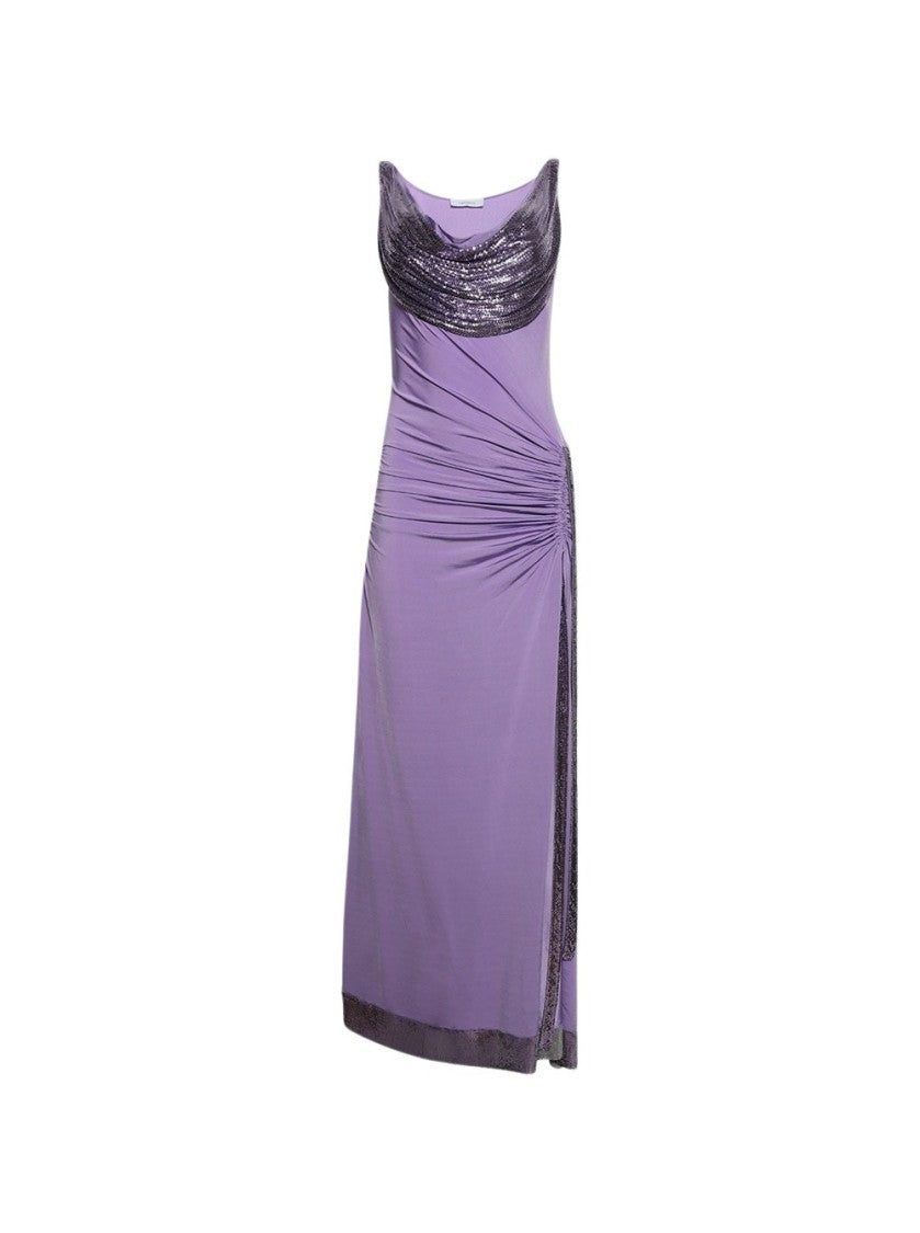 Rabanne Long Dress Lavender