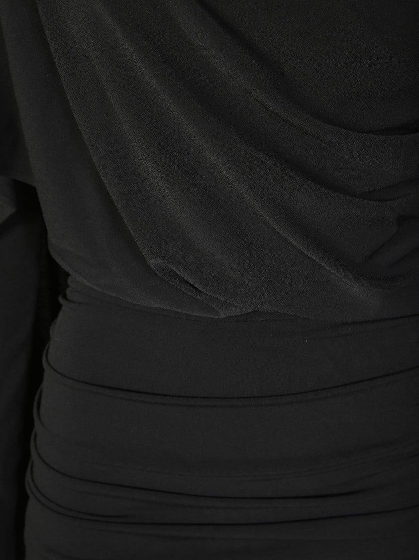 The Andamane Form-Fitting Mini Dress With Smooth Texture