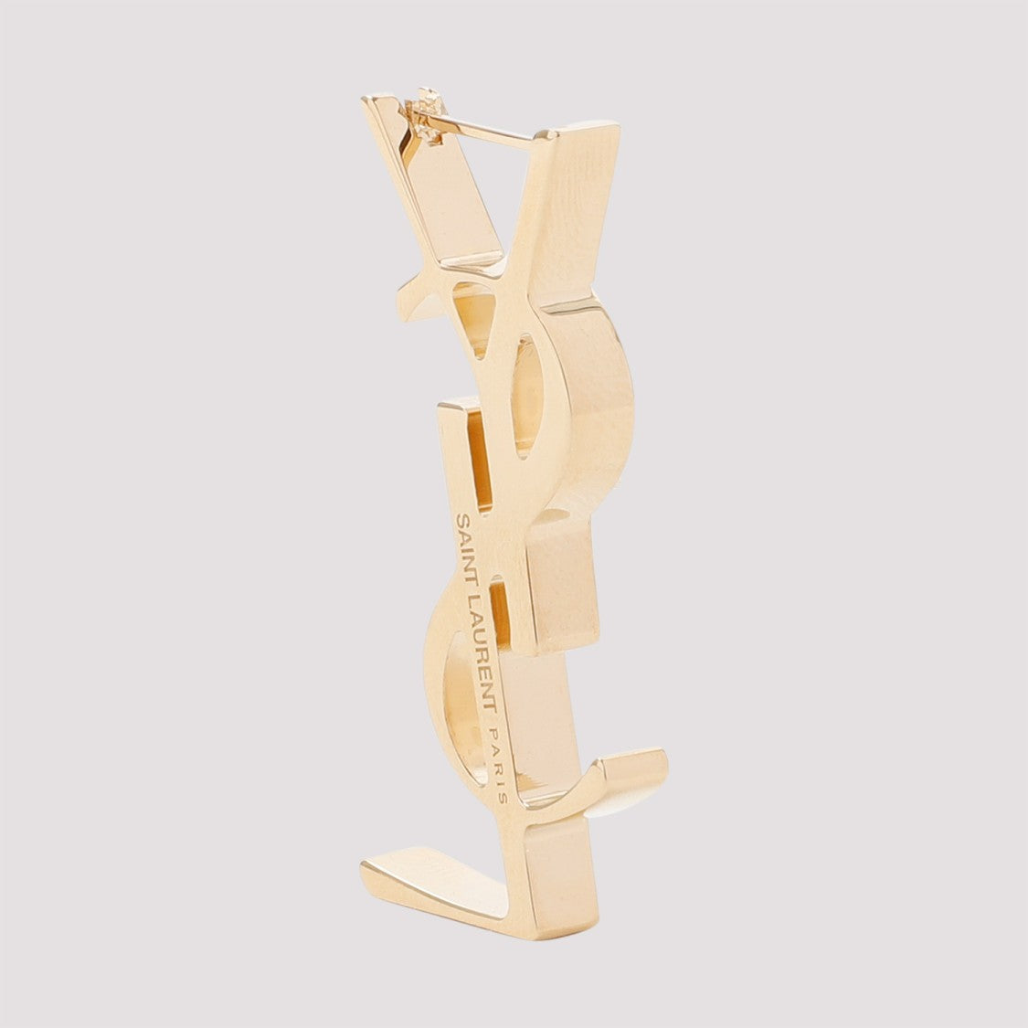 Saint Laurent Chunky Monogramme Earring