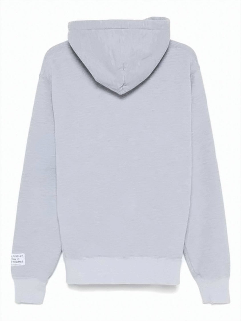 Gallery Dept. Light Grey Hooded Sweatshirt With Bold Graphic Print