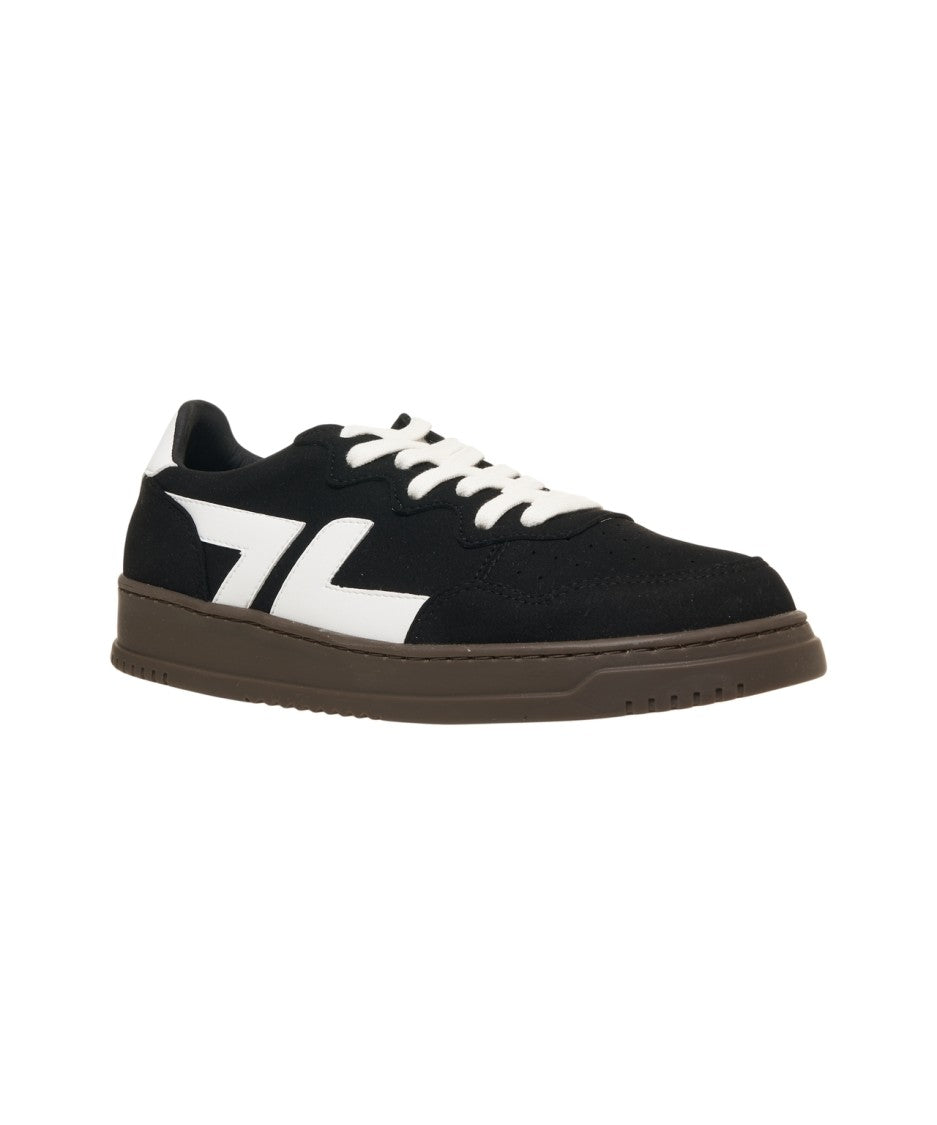 Zeta Black Sneakers With Contemporary Design