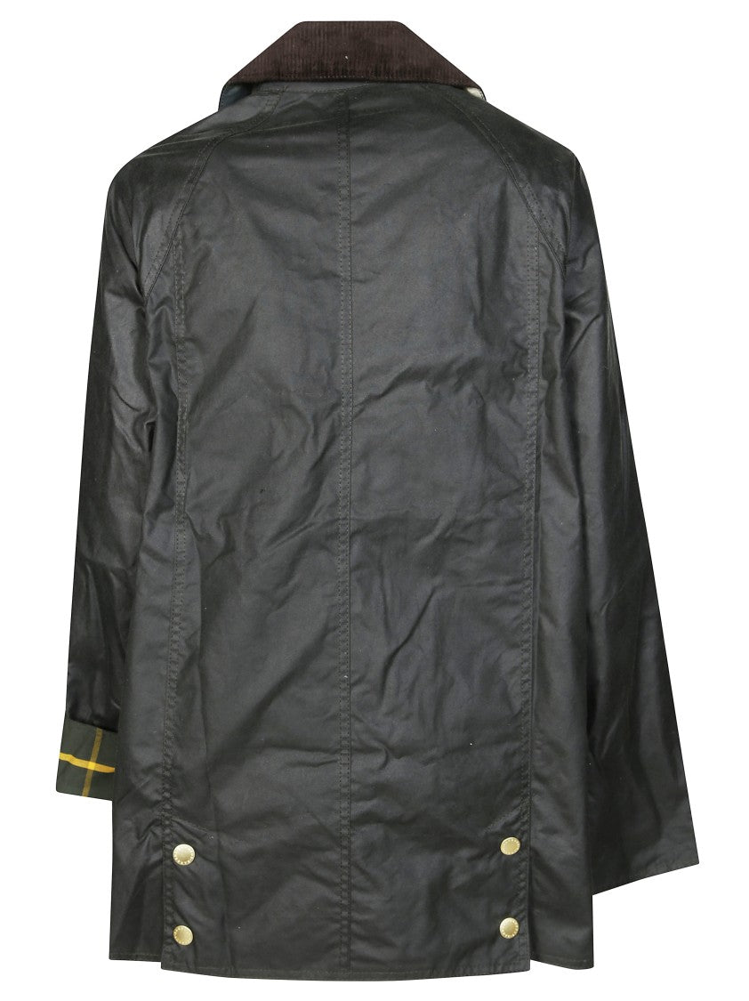 Barbour Structured Waxed Cotton Beadnell Coat
