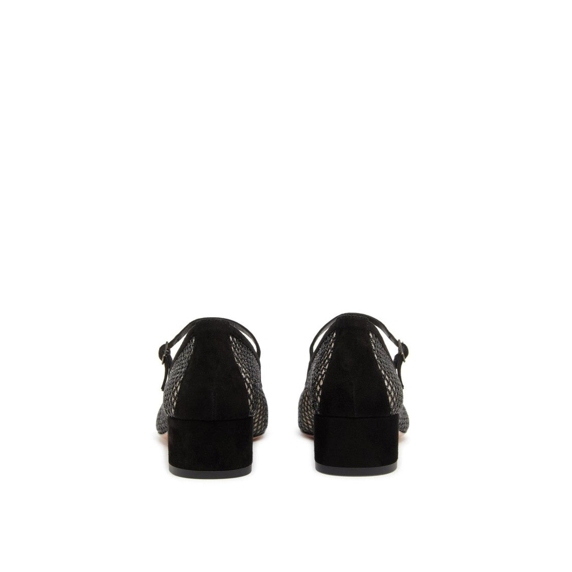 Aquazzura Mayor Crystals Mesh 35 Pumps