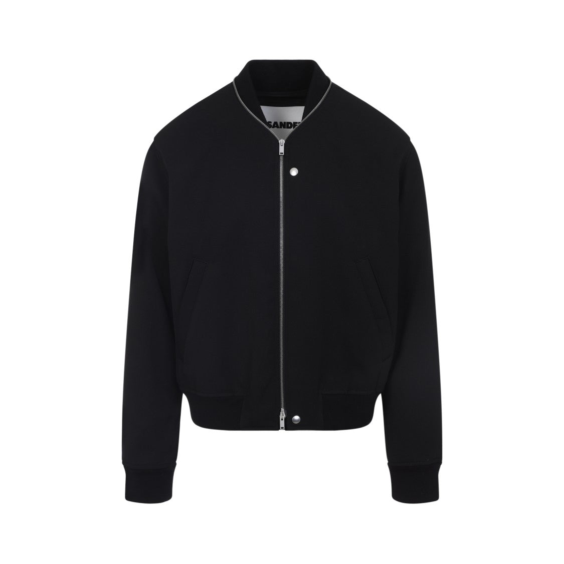 Jil Sander Black Wool W 05 Blouson