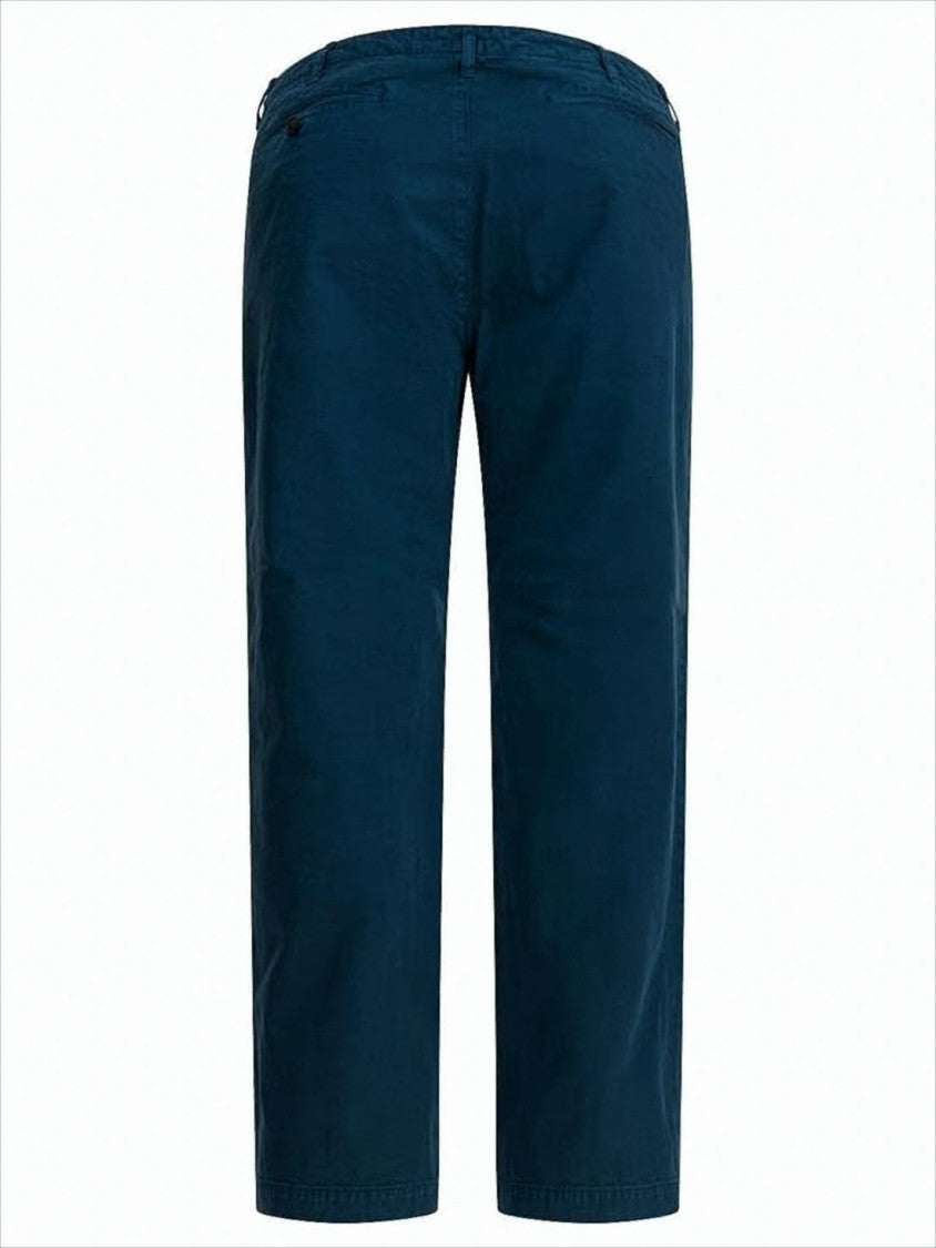 Auralee Mid-Rise Straight Pants With Design