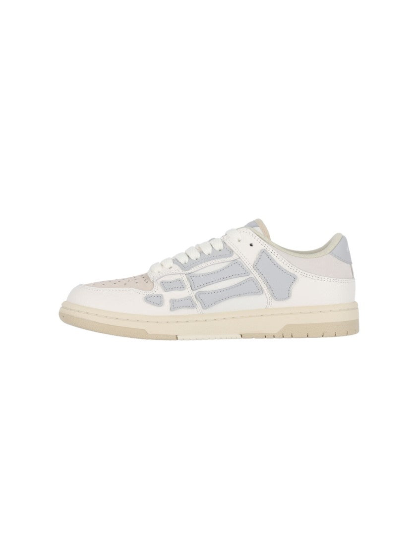 Amiri Low Top Sneakers With Grayscale Accents