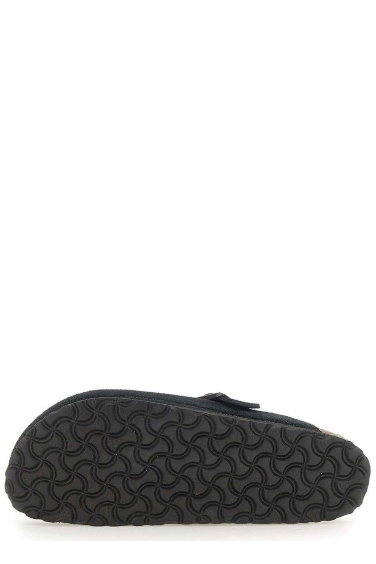 Birkenstock Boston Mules – Black