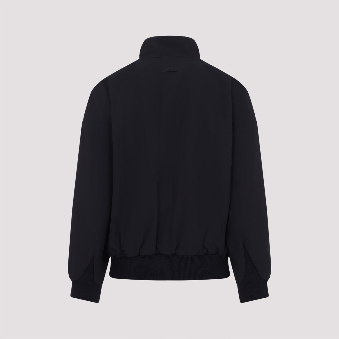 Fear Of God Navy-Blue Virgin Wool High Neck Track Jacket