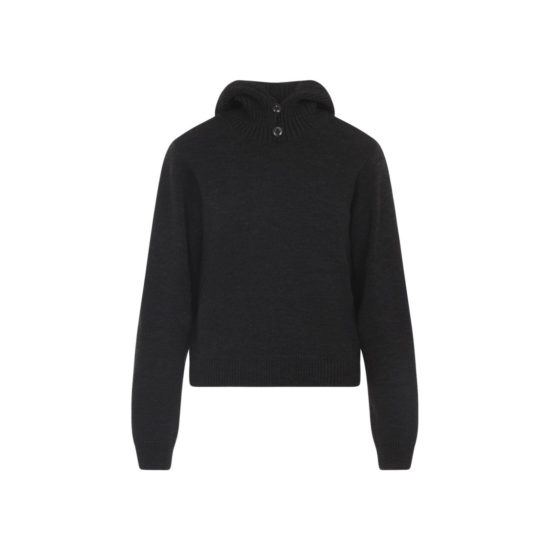 Lemaire High Ribbed Collar Sweater With Soft Texture