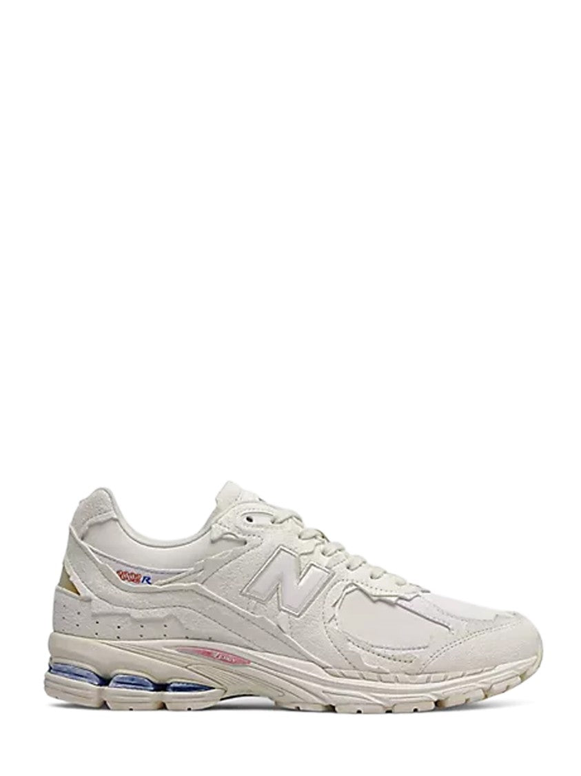 New Balance Low-Profile Beige Suede And Textile Sneakers
