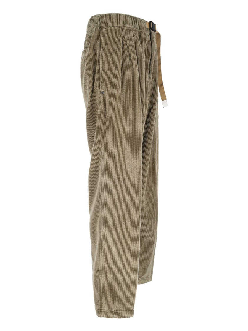 White Sand Corduroy Pants – Green