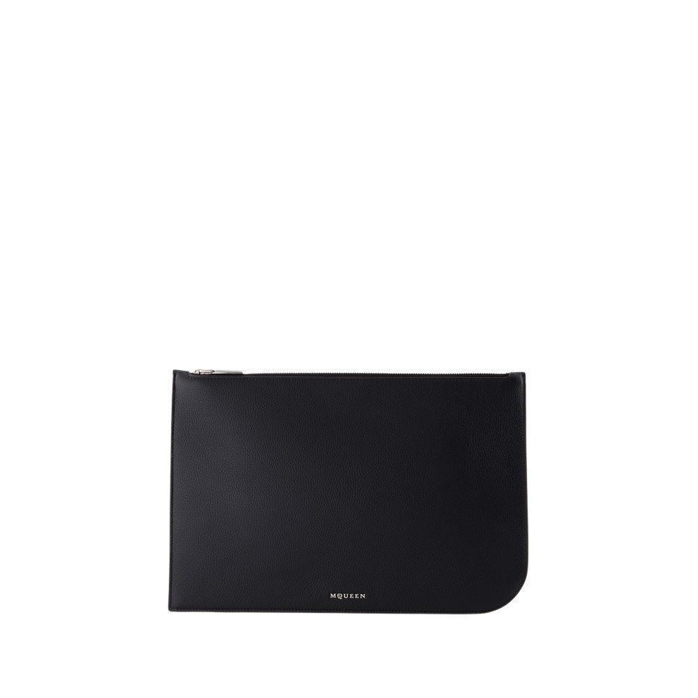 Alexander Mcqueen L Sling Crossbody - Leather - Black