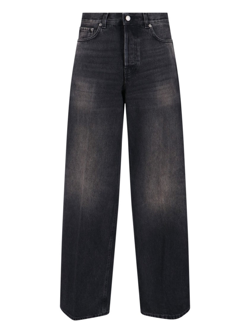 Haikure Bethany Wide Jeans – Black