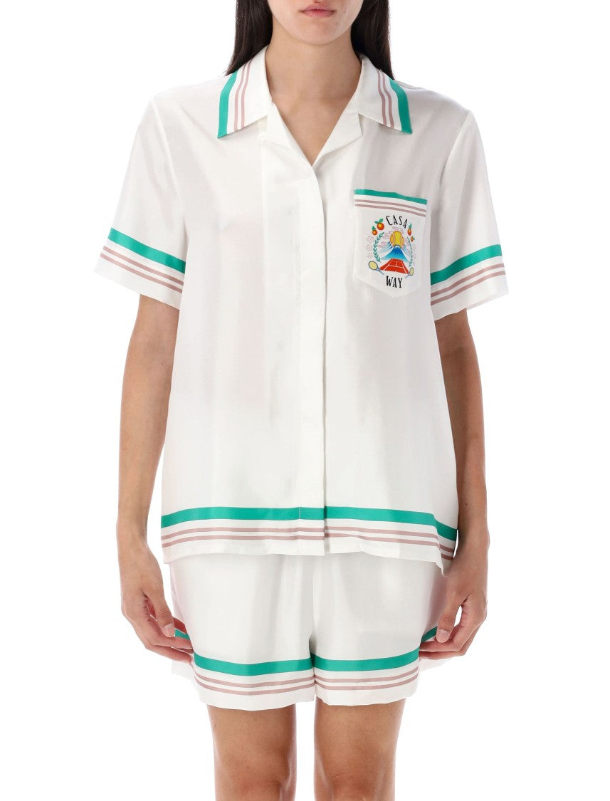 Casablanca Shirt Casa Way Tennis