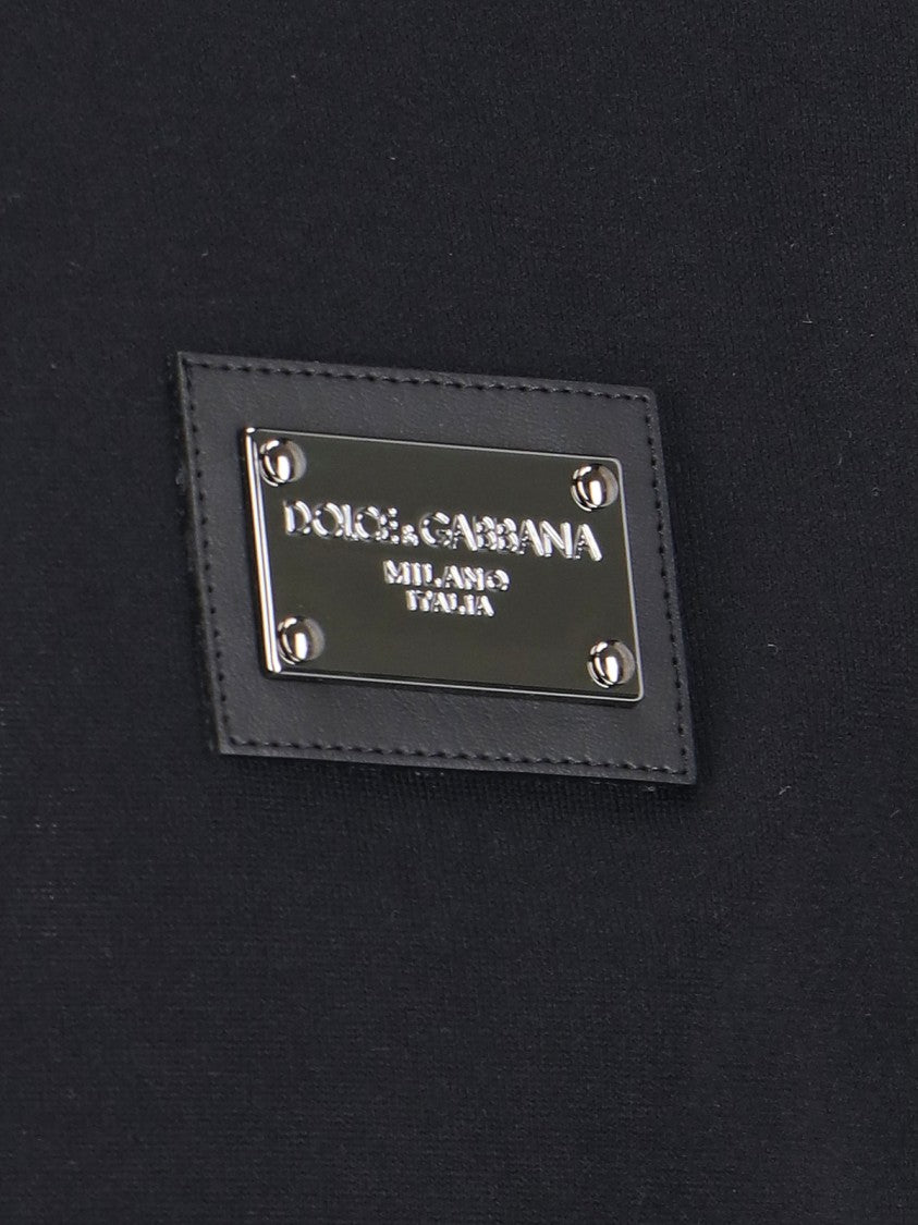 Dolce & Gabbana Logo Plaque T-Shirt – Black