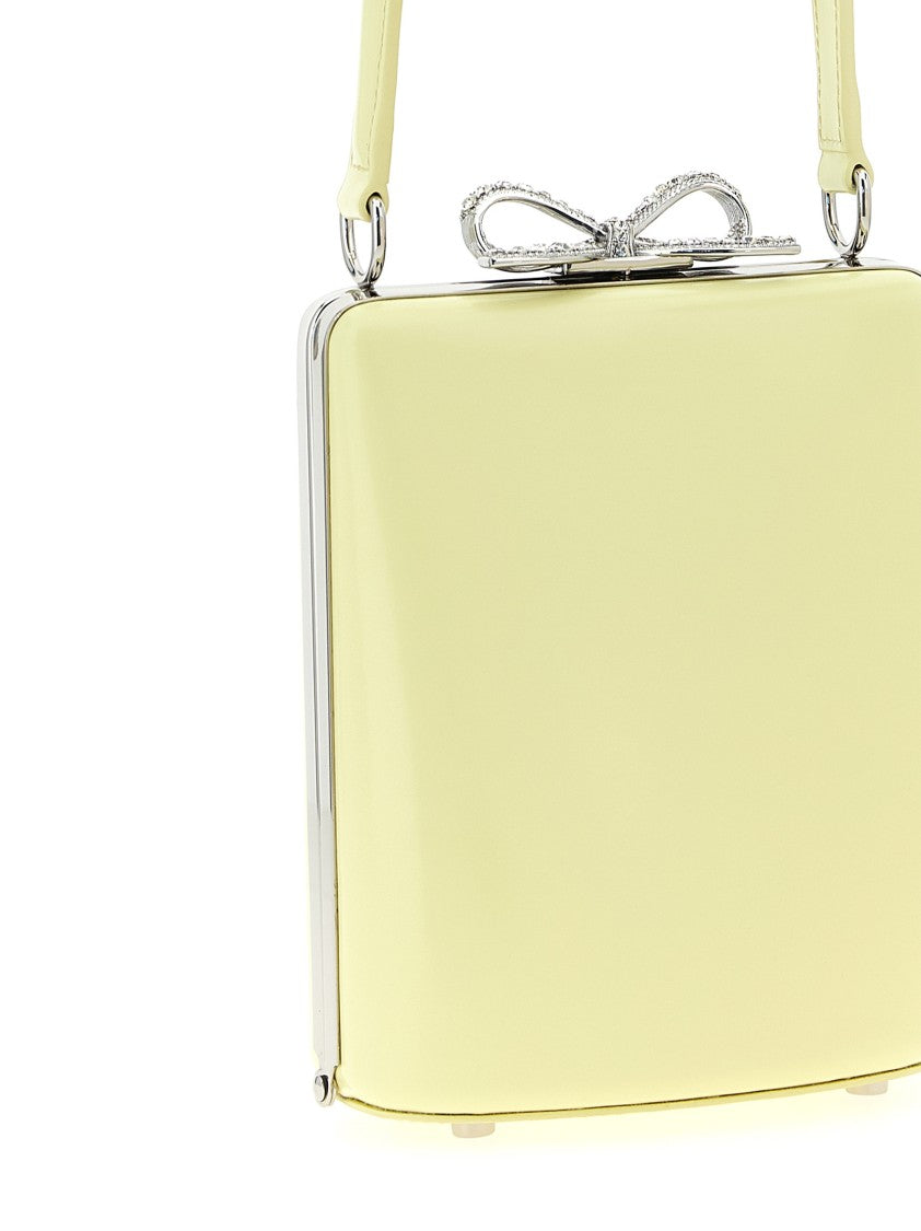 Self-Portrait 'Yellow Leather Bag' Handbag