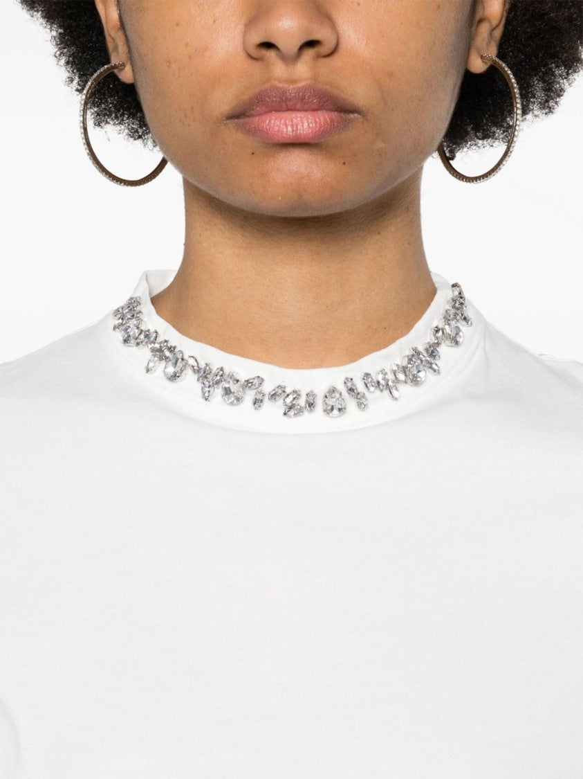 Golden Goose Short Sleeve T-Shirt With Embroidery