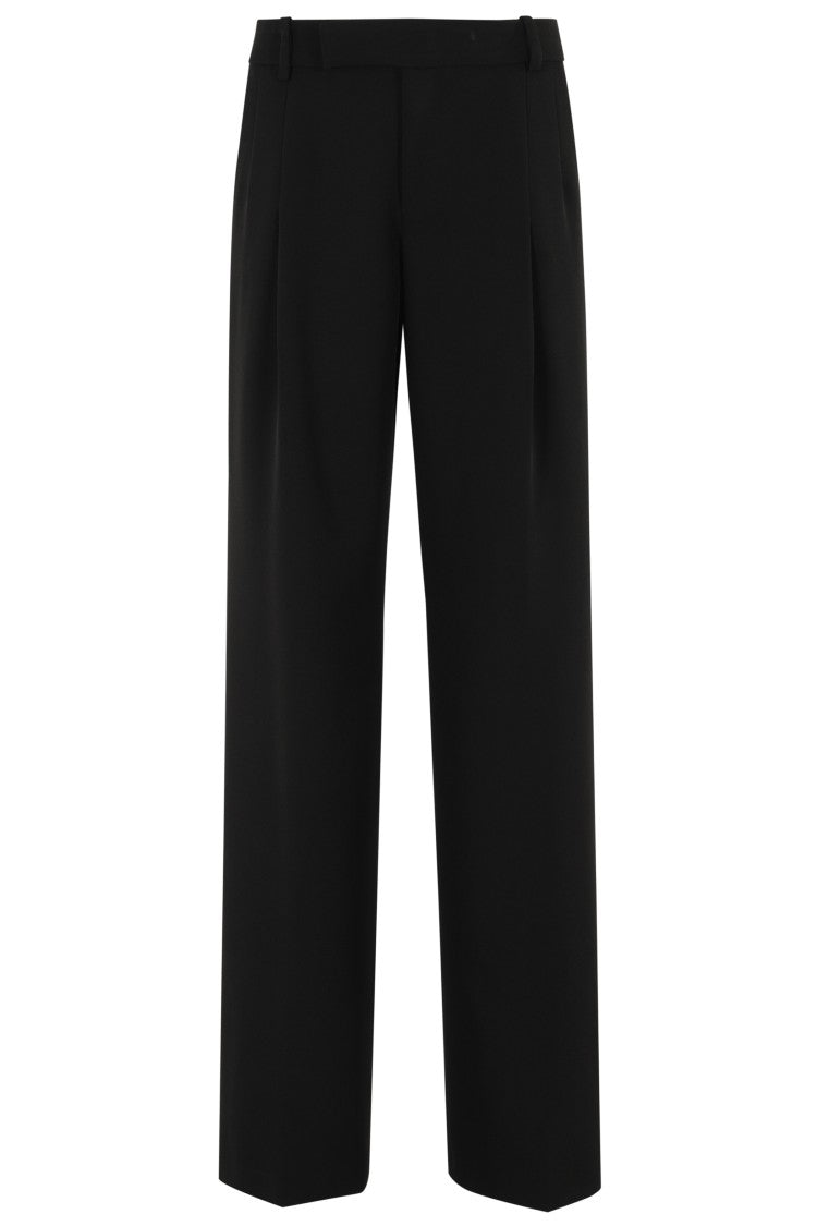 Federica Tosi Wide-Leg Cady Pants
