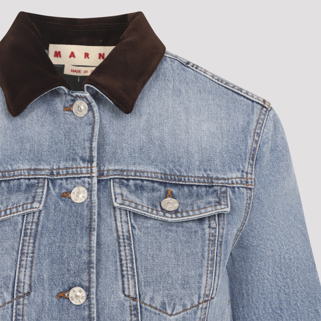 Marni Cropped Denim Jacket
