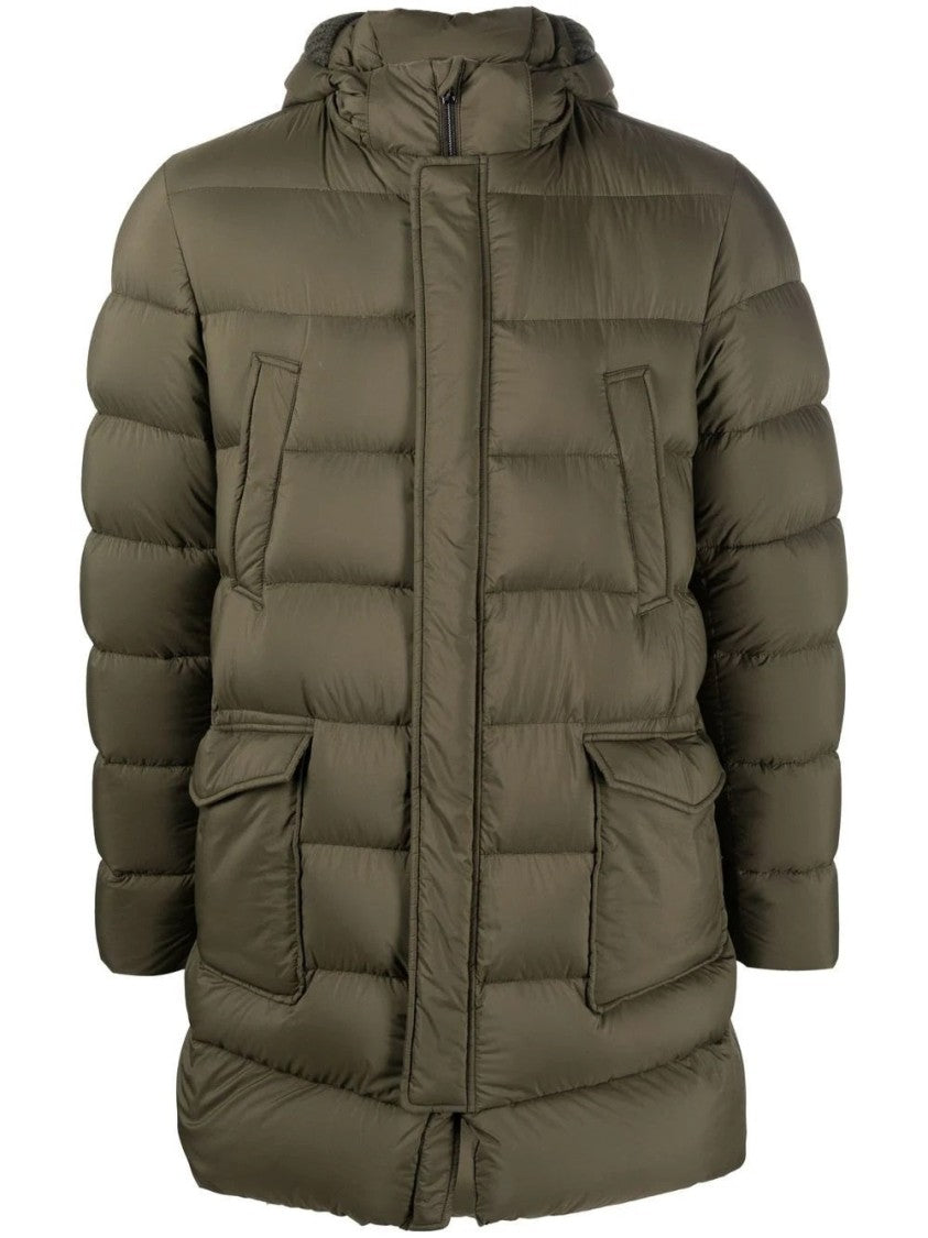 Herno Woven Half Coat