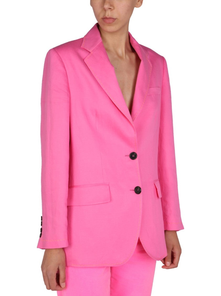 Msgm Single-Breasted Jacket